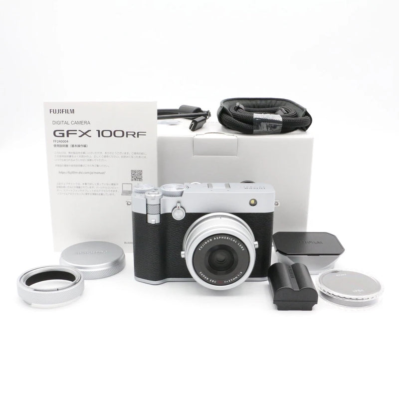 Fujifilm GFX 100RF Silver Medium Format Camera Shutter Count 65 [Almost Unused]