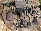 DJI Mavic Air drone with remote, batteries, cables and carrying cases