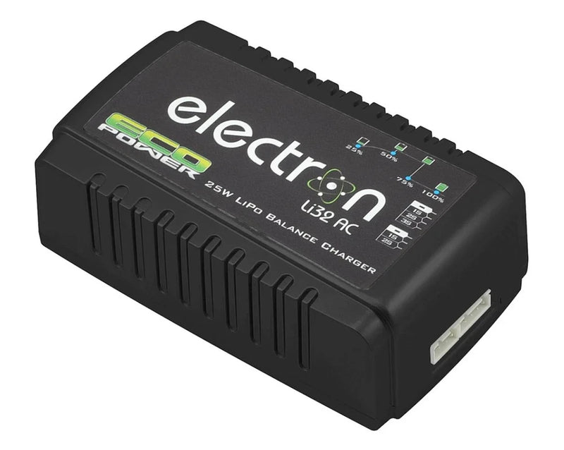 EcoPower "Electron Li32 AC" LiPo Balance Battery Charger 2-3S/2A/25W (ECP-1004)