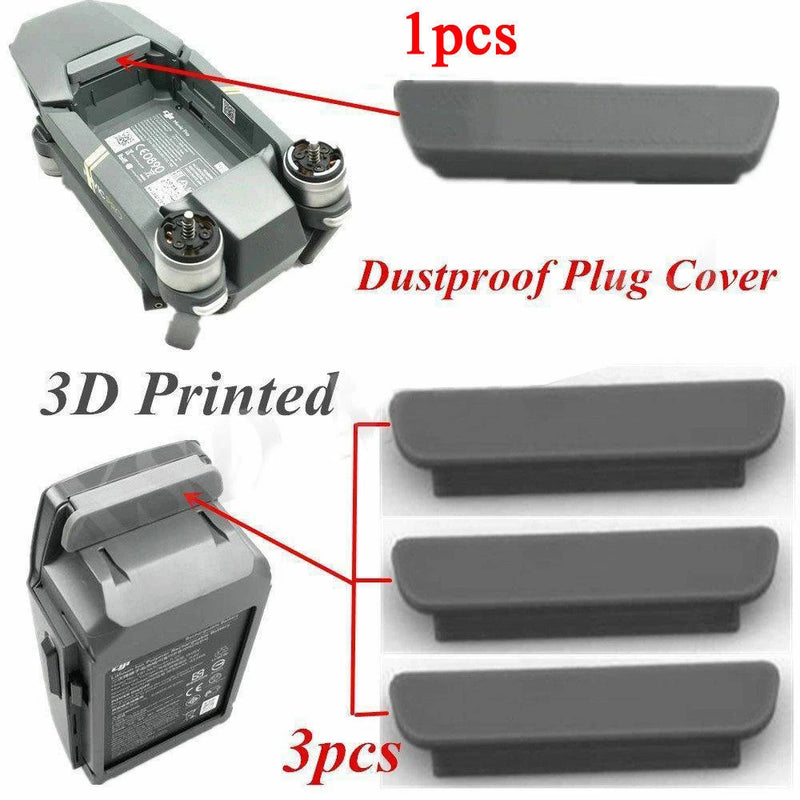 4PCS Dustproof Plug Cover For DJI Mavic PRO For frame Or For Battery 3D Printed