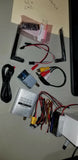 Lot of 10 Drone UAS RC FPV Kit, 5.8 Ghz With Cables Batteries and OSD Board 3DR