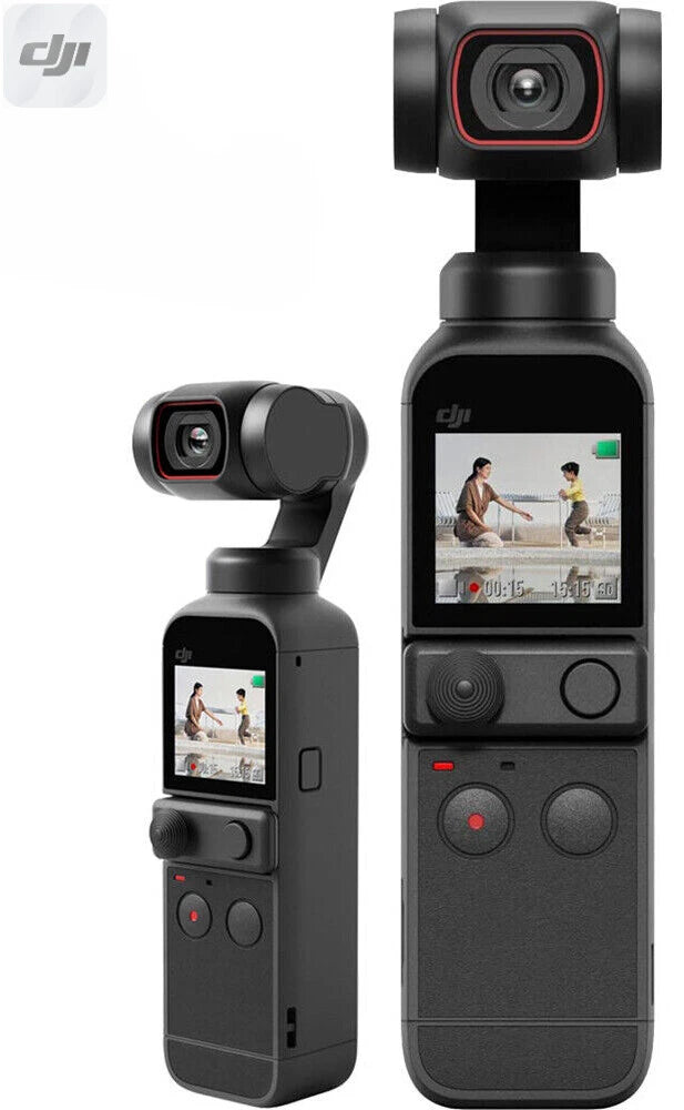 DJI handheld gimbal 3-axis camera stabilizer with front lens and rear display