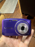 Purple  Panasonic Lumix DMC-S2 Digital Camera 14.1MP