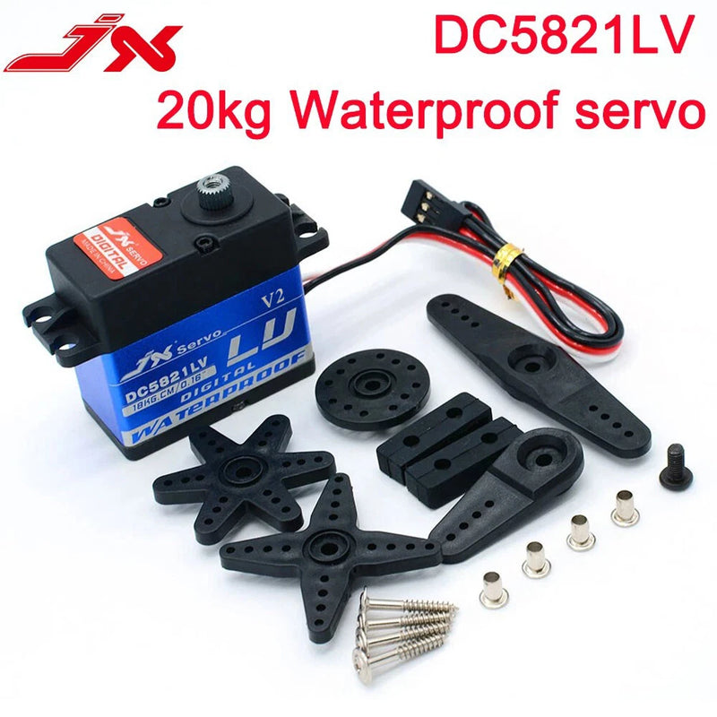JX Servo DC5821LV Metal Gear Digital High Torque Servo for 1/8 1/10 RC Car TRX4