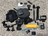 GoPro HERO7 Black Action Camera Bundle w/ Mounts, Accessories, Waterproof, USB