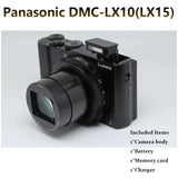 Panasonic DMC-LX10 (LX15) 20.1MP 4K Lumix Digital Camera w/Card Battery Charger