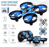 Mini RC Drone H36 Headless Mode Quadcopter Toy Mini Drone for Kids 2.4GHz 6 Axis