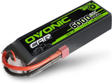 11.1V Lipo Battery 3S 80C 6000mAh Hard Case Battery with Dean T Connector Plug Battery
