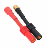 HXT 8mm Male-/Female+ to XT150 Female cable 10AWG 5CM wire For Battery Toys FPV
