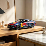1/24 M4 G82 Alloy alloy car model Red Bull Diecast model racing car sound Light