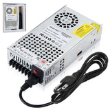 12V DC Power Supply 600W 50A AC to Converter Switching silver