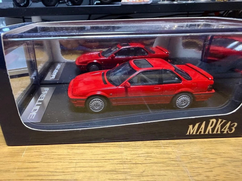 Honda Prelude 90s parked car model red classic collectible