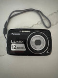 Panasonic LUMIX DMC-S1 12.1MP Digital Camera - Black