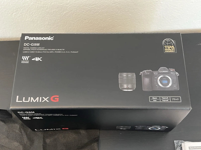 Panasonic LUMIX G9 Camera w/ Lumix G Vario 12-60mm -Open Box (72 shutter count)