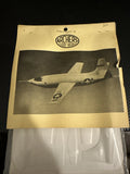 BELL X-1E Archer's Hobby World Air Vac vacuformed 1:72 model kit Sealed