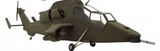 600 UHT Tiger RC Helicopter Fuselage EC665 Military Painting with Metal Gear Set