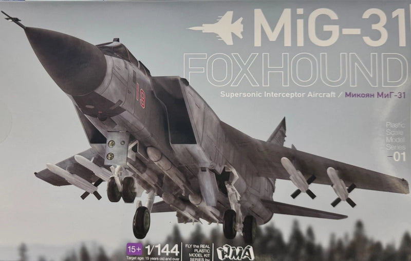 1/144 Modern Fighter : Mikoyan Mig-31 Foxhound [Russia] #759643 : HMA