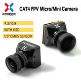 FOXEER CAT4 FPV Camera Micro/Mini Camera 1/3 CMOS Sensor 4.6V-20V NTSC/PAL w/OSD