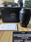 Fujifilm Fujinon XF 90mm F/2 R LM WR With HGX Prime CPL US Seller