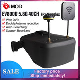 5.8G FPV Goggles LS-800D VR Glasses 5.8G 40CH HD 5Inch 16:9 Display For RC Drone