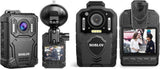 Kj23Pro 2K Body Camera, 256GB Body Camera with Night Vision, 4000Mah Battery for