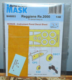 1/48 Special Hobby #M48003 Reggiane Re.2000 Canopy Mask Set (Special Hobby Kit)