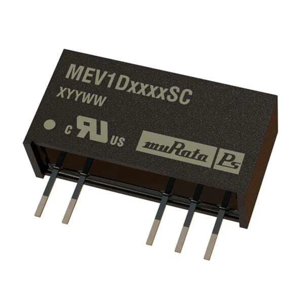 1Pcs MEV1D4805SC SIP-7 Isolated DC/DC Converters 1W 48Vin +/-5Vout +/-100mA SIP