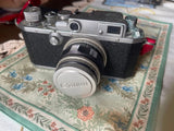 Canon Black Twin Lens Reflex Camera 35mm MF Shutter Works Good Condition