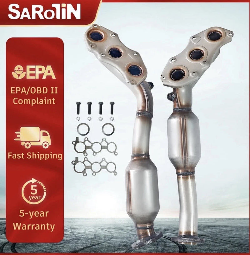 Saro1in Direct Fit Driver And Passenger Catalytic Converter Lexus RC/GS Series Converter