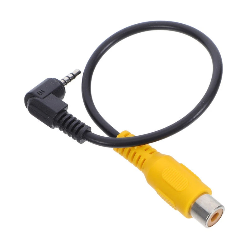 2 .5mm Backup Camera Converter Car Radio Video Adapter Rear Extension Cable