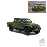1:64 Jeep Wrangler Gladiator Model Car Diecast Vehicle Collection Kid Gift Green