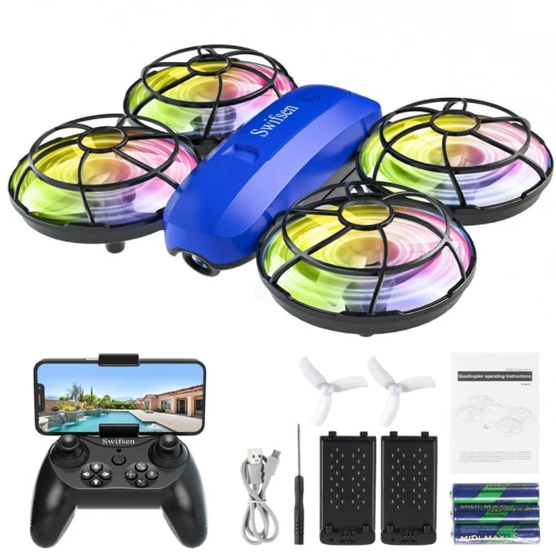 Drones for Kids with Camera,Rc Drone Indoor Small Helicopter,Birthday Gifts f...