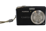 Fujifilm FinePix F50fd Digital Camera 12MP Black Compact Tested