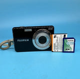 Fujifilm FinePix J30 12.0MP Digital Camera With SD Card, Black - Tested