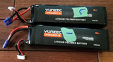 FOR PARTS! Yuneec H920 Power 6 Lithium Polymer Batteries (2 pack) Battery