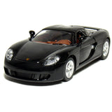 Brand New 5" Kinsmart Porsche Carrera GT Diecast Model Toy 1:36 Black