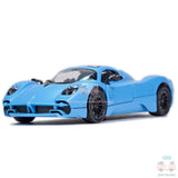 1:36 Pagani Utopia Model Car Alloy Diecast Toy Vehicle Kids Gift Collection Blue