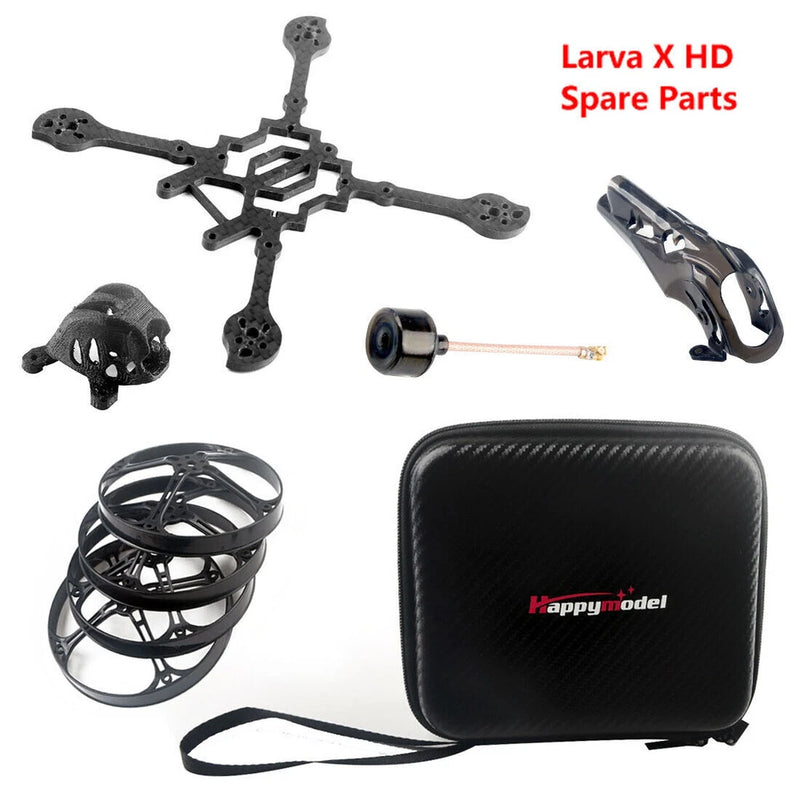 Happymodel Larva X HD Drone Accessories Frame Kit Handbag Guard Canopy Antenna