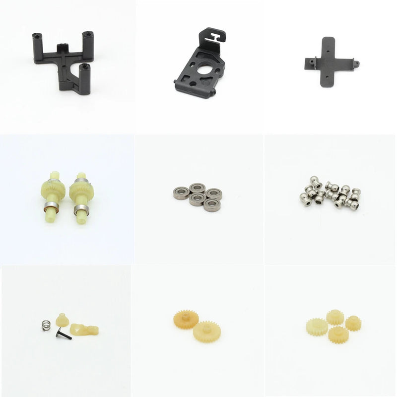 KingVal Gearbox /Bearing /Differential /Reduction Gear for WLtoys 284010 RC Car