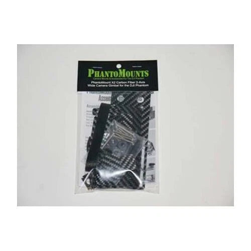 PhantomMounts wide 2-axis gimbal camera mount package for DJI Phantom FC40