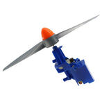 2pcs DC3.7V Large Wind Power Aircraft Model Helicopter 130 Motor with Propeller