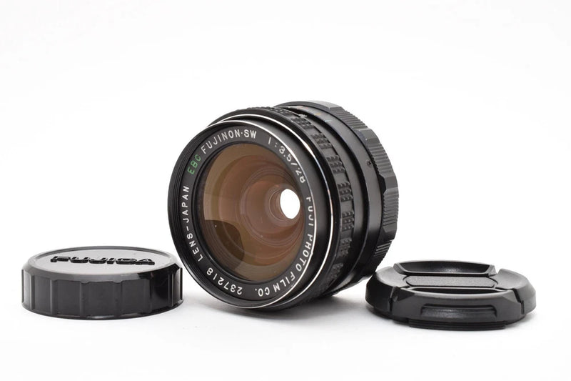 [NEAR MINT] FUJIFILM EBC Fujinon SW 28mm F3.5 Wide Lens For M42 Mount From JAPAN