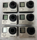 Lot of 6 GoPro HERO4 12MP Action Camera Untested For Parts