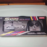 Syma S107G Metal Series 3 Channel Infrared RC Helicopter White Silver