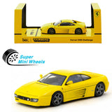 Tarmac Works IXO Models 1:64 Ferrari F348 Challenge ¨C Yellow