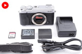[Exc+5] FUJIFILM X Series X-E1 Silver Mirrorless Digital SLR Camera #0351