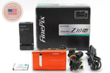 [NEAR MINT in BOX] Fujifilm FinePix Z10fd Orange 7.2MP Digital Camera From JAPAN