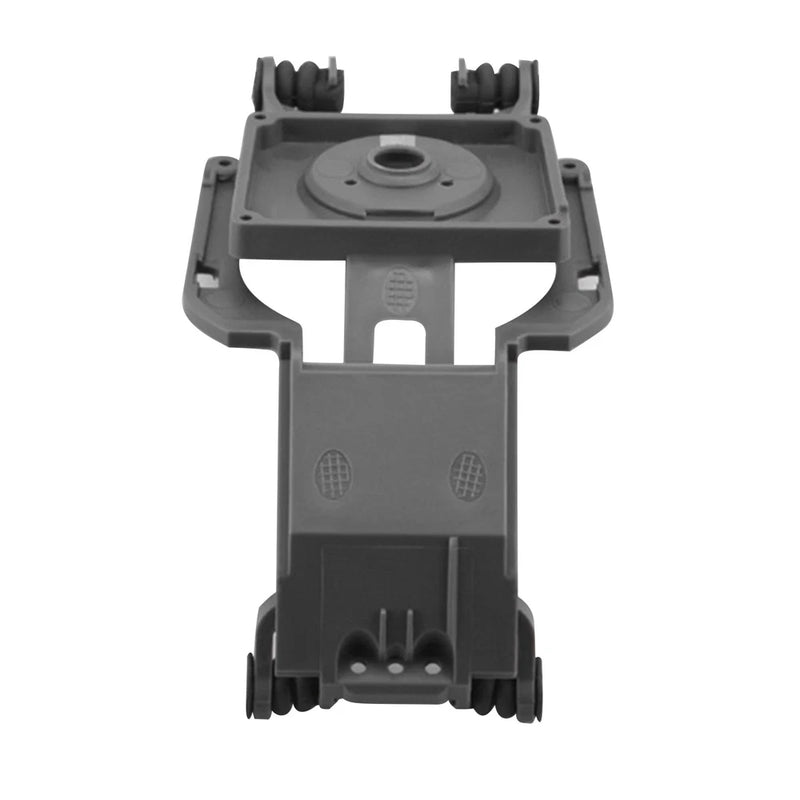 Plastic drone shock absorber mount with gray base and four corner clips