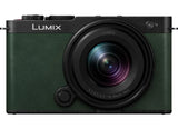 Panasonic LUMIX S9 N Kit 18-40mm Jet Black x Dark Olive Leather