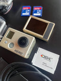 GoPro Hero 2 action sport camera set